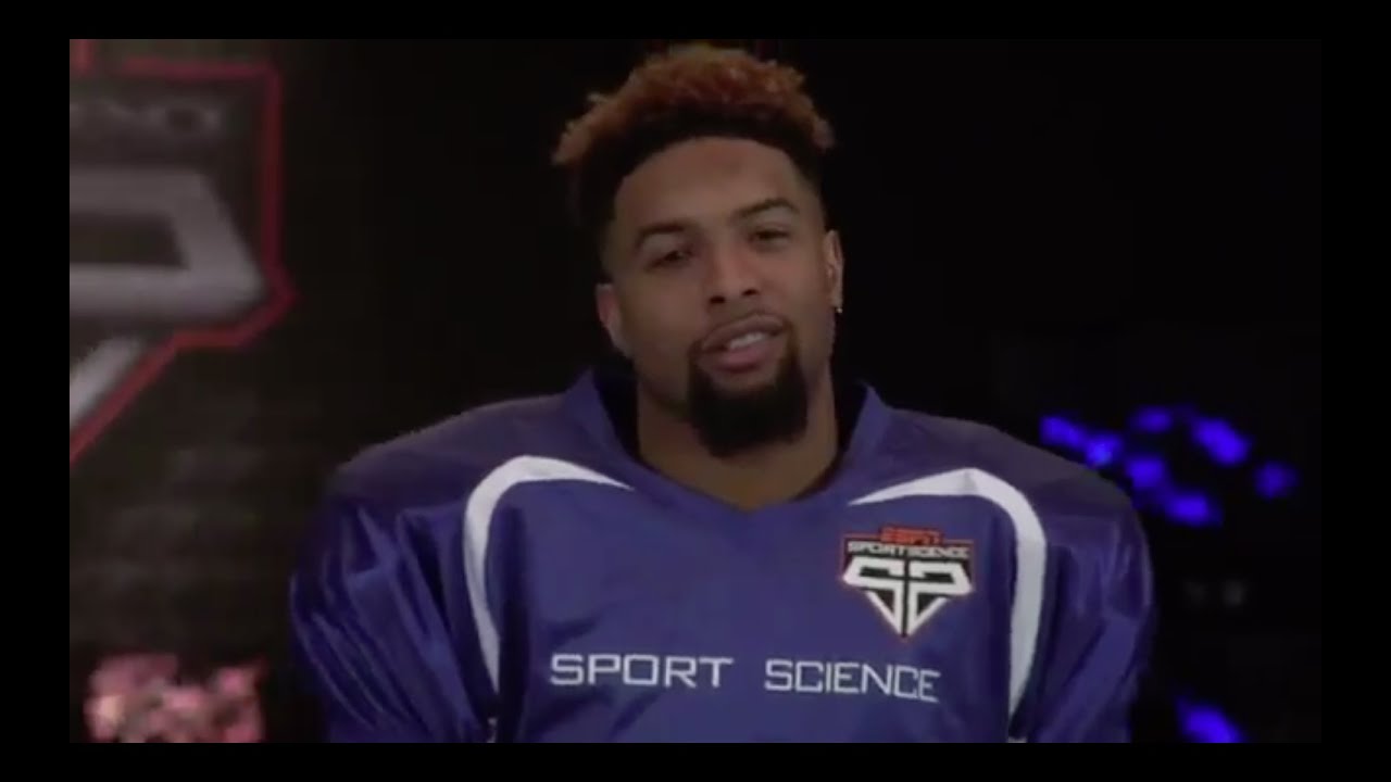 Sport Science  Odell Beckham's one handed grabs