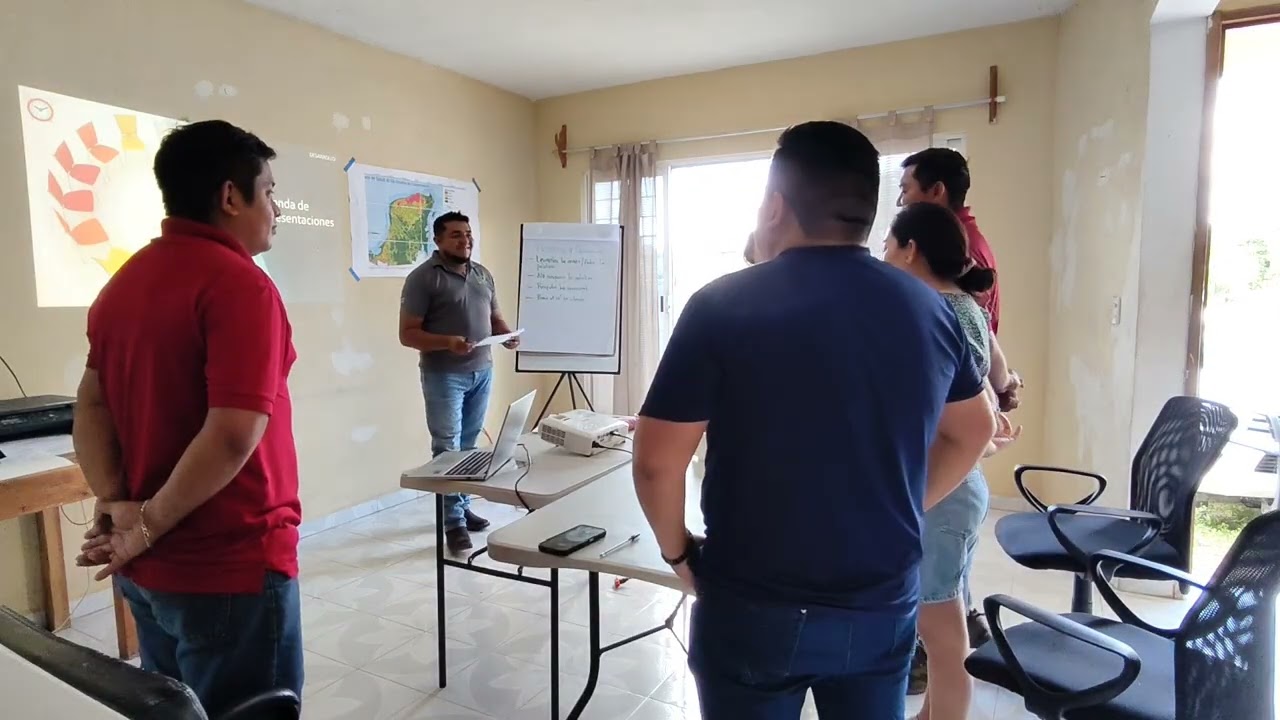 Encuadre de taller de capacitación 