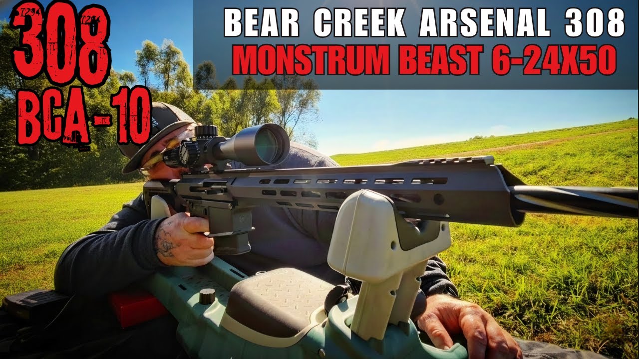 Оружейный склад Bear Creek 308, Монстр-зверь! Первые выстрелы! Обзор!