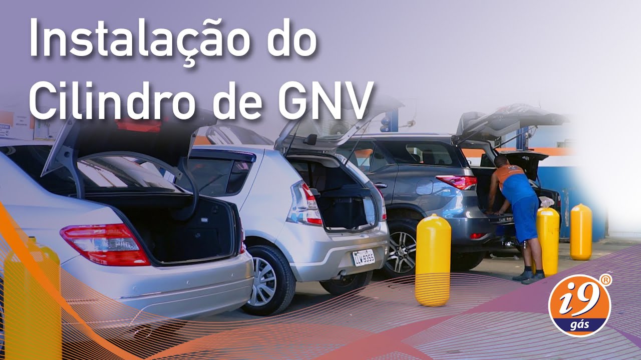 Instalação do Cilindro de GNV.