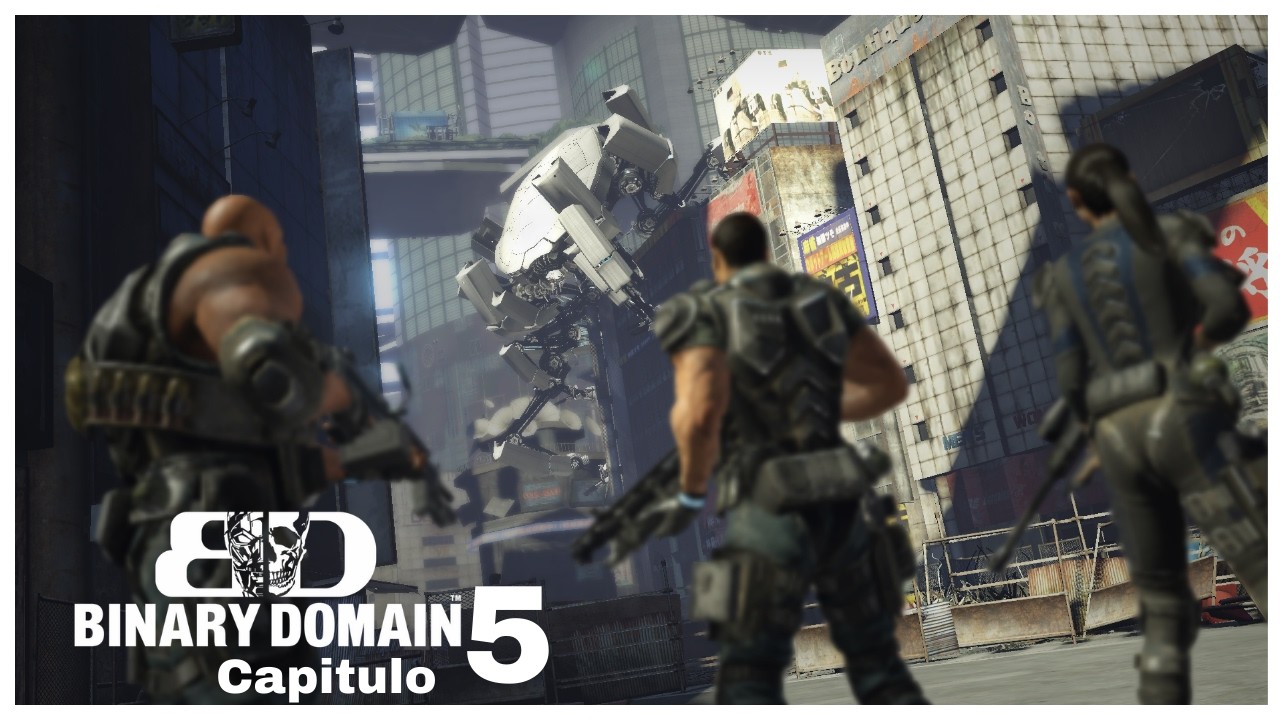 Binary Domain - Capitulo 5 - Playthrough.