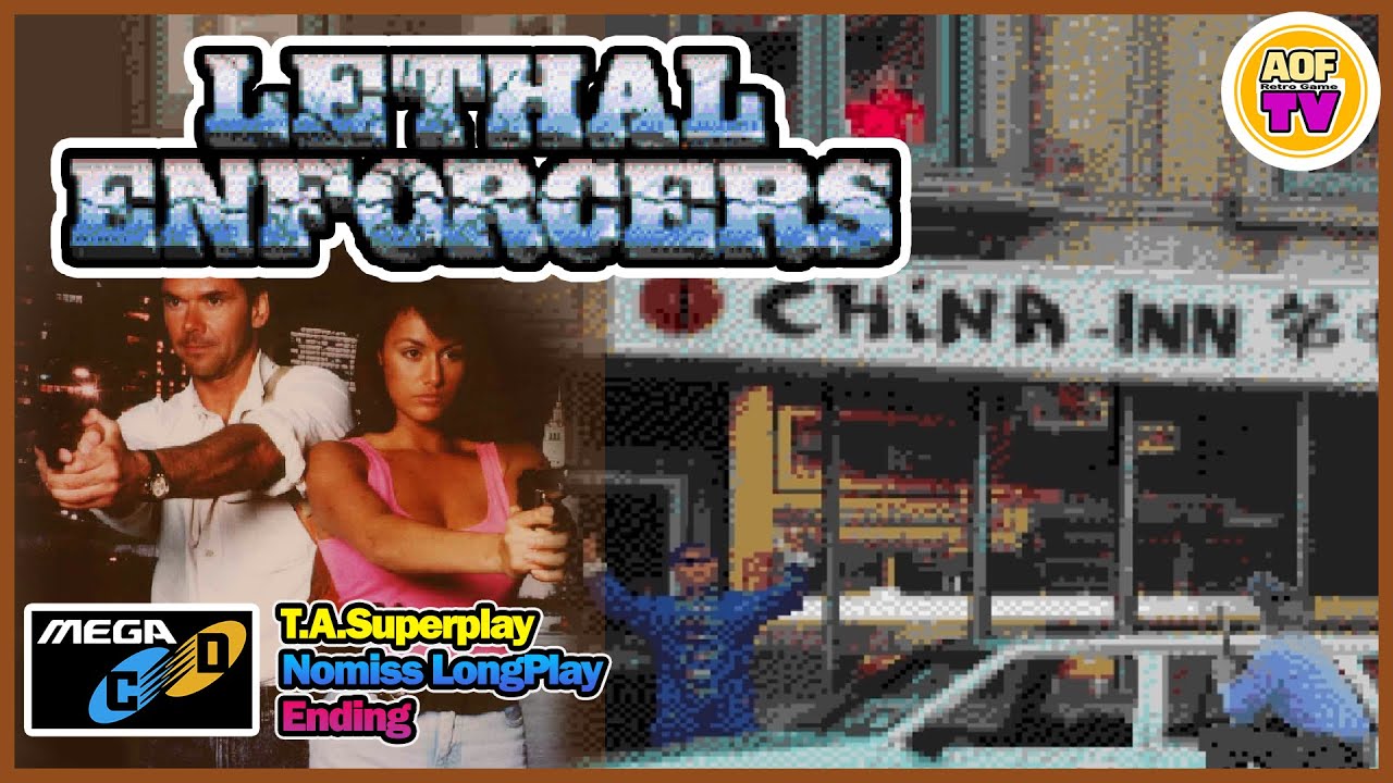 【SEGA-CD】 Lethal Enforcers There's no place for enemies! ■ TAS ■ No.0062