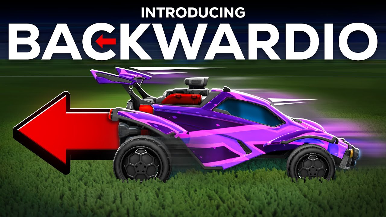 Meet the Champion Player that Only Goes BACKWARDS in Rocket League