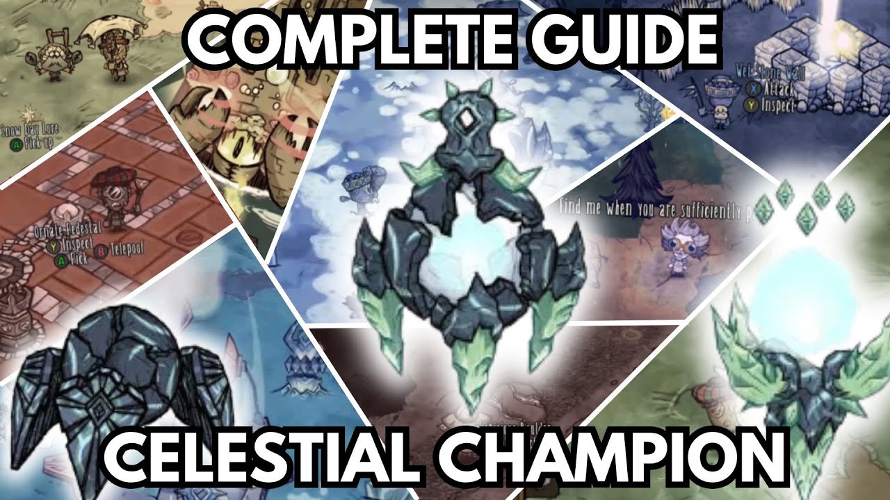 How to Summon and Defeat the Celestial Champion! (DST) {Crab king and Pearl Tasks and stuff}