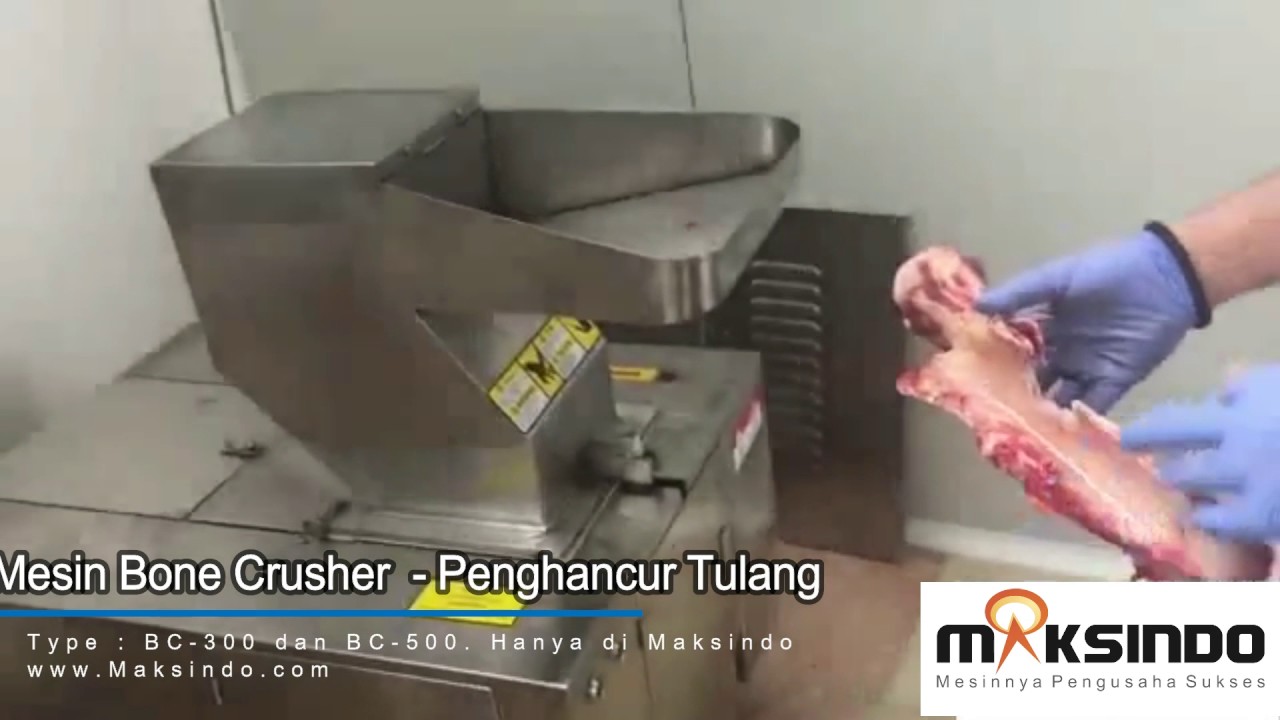 Mesin Bone Crusher Penghancur Tulang Sapi Kambing Ayam, dll