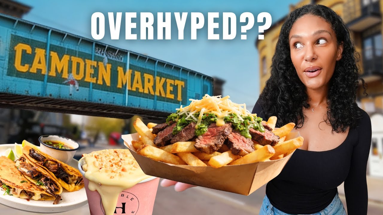 I Tried CAMDEN MARKET'S Most VIRAL STREET FOOD! Worth the Hype??