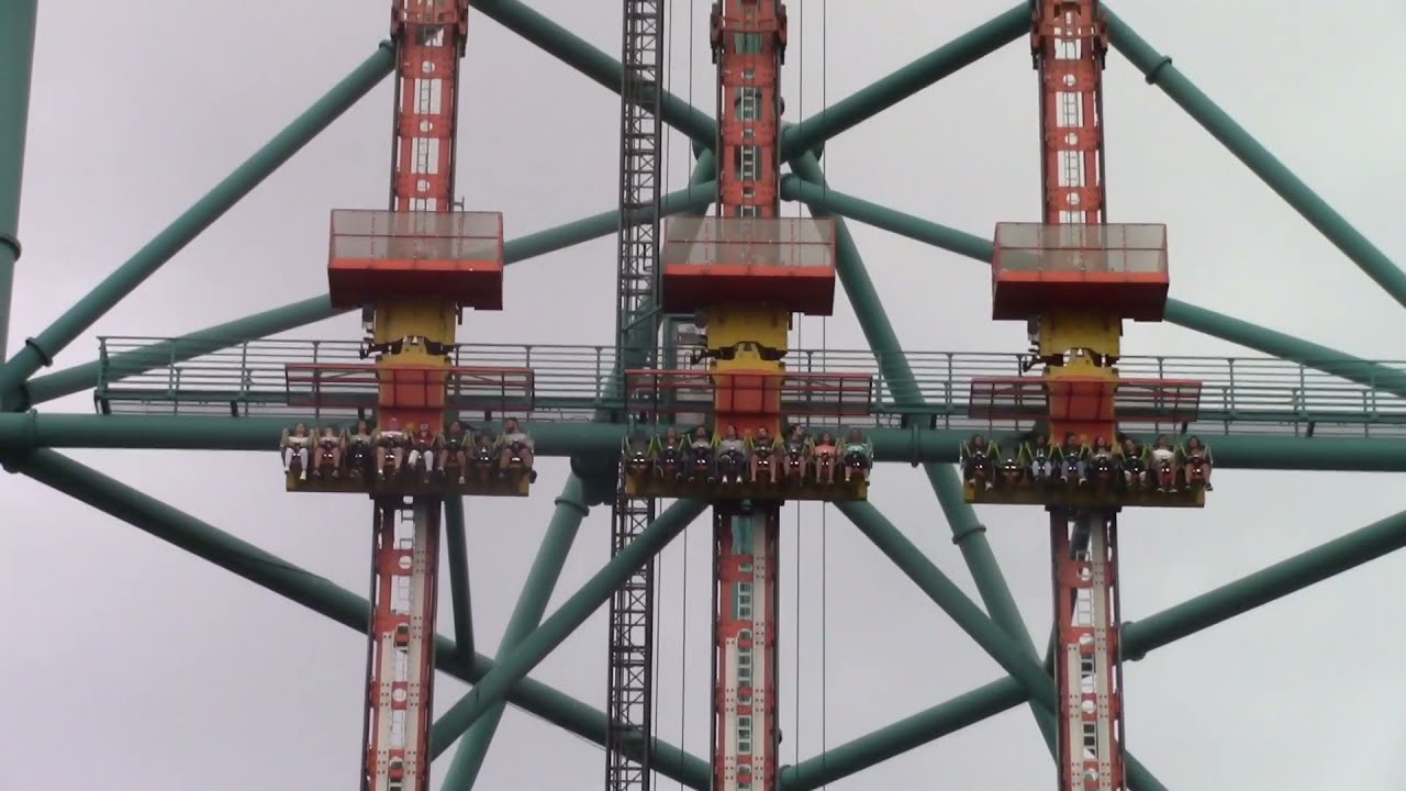 Kingda Ka & Zumanjaro Off Ride Six Flags Great Adventure September 2018 Riding Of The Bull Diez