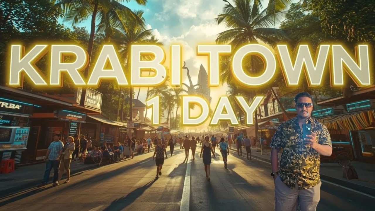 Explore the Enchanting Streets of Krabi Town: A Day of History and Peaceful Living!