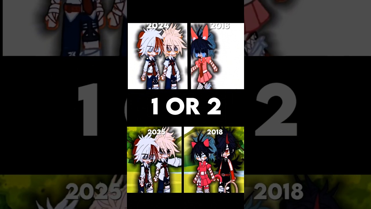 1 OR 2 2025 vs 2018 😨✨😡🔪😭 #deku #bakugou #todoroki #mha #bnha #bakudeku #tododeku #foryou
