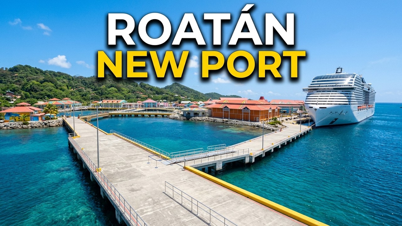 Roatán’s NEW Cruise Port & Island Tour | MSC World America (Caribbean Cruise Day 4)