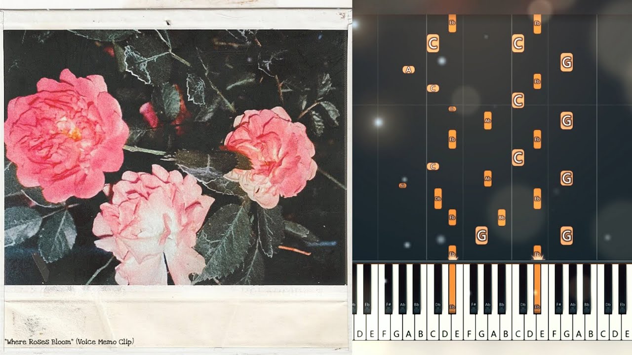 Where Roses Bloom | Theresa | Piano Tutorial | Piano Cover