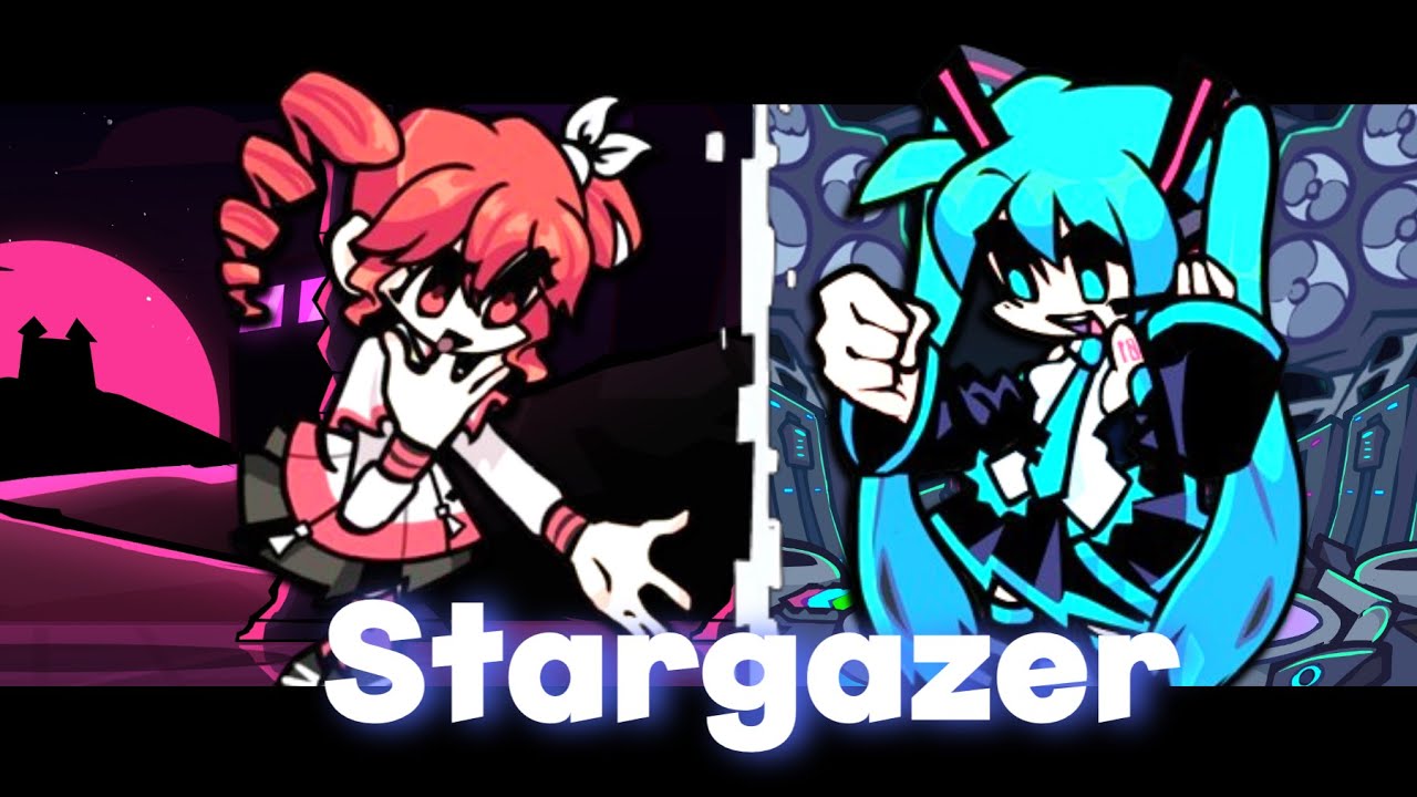 Vocaloid Battle - Stargazer but Kasane Teto and Hatsune Miku sing it || FNF Mod