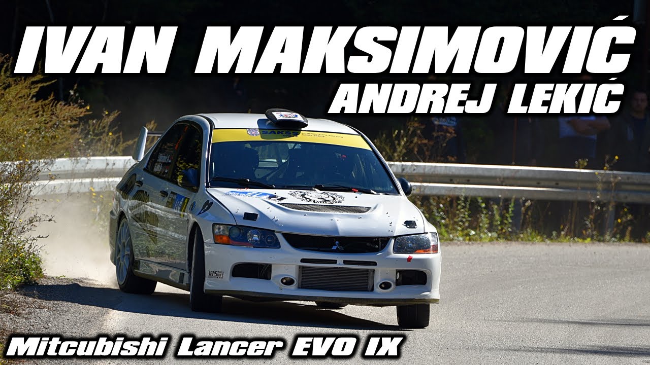 Ivan Maksimovic / Andrej Lekic - Rally Tara 2025 - Mitsubishi Lancer evo IX
