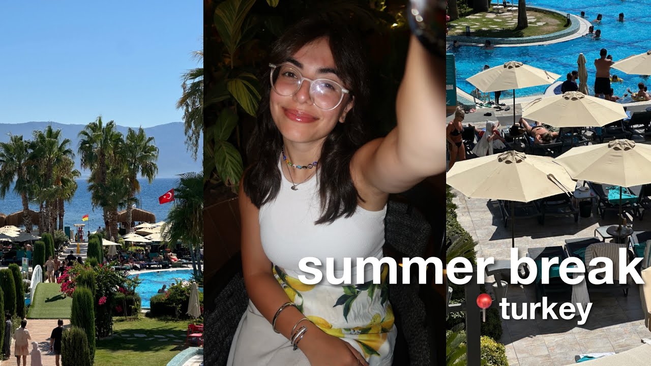 Summer Break In Turkey: Books, Pool, & Parties | summer diaries