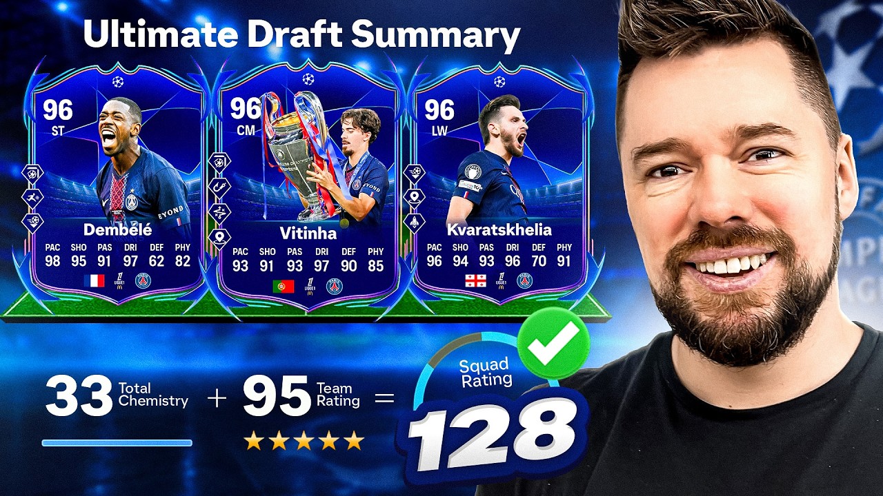 Я получил 128-й номер в FUT Draft!!