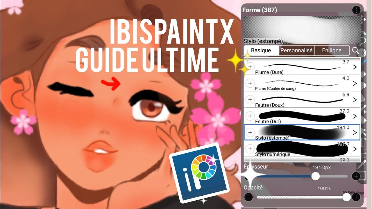 ✨ Ibis Paint X  : Guide Complet pour Débutants✨
