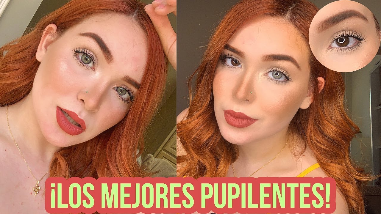 ¡Los MEJORES pupilentes para ojos OSCUROS! REVIEW (FAAAIL)😂 #TTDEYE | Diana De Anda