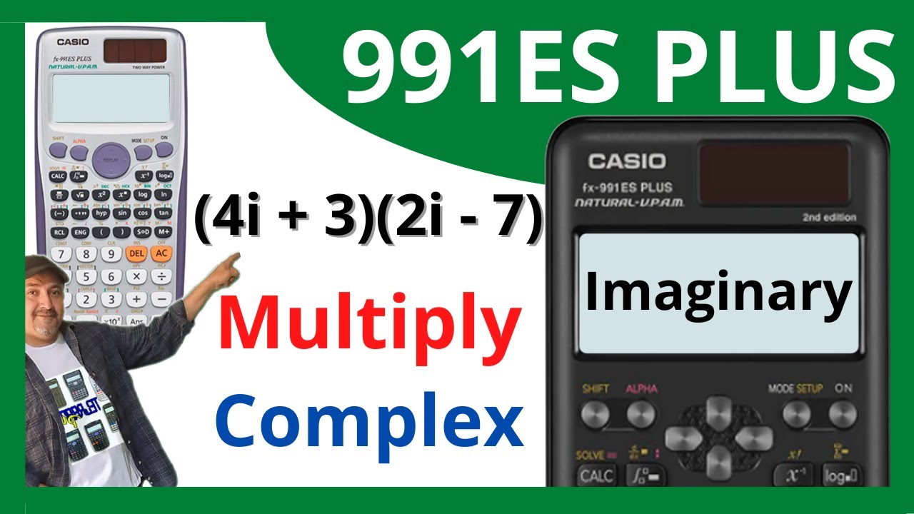 умножать комплексные числа CASIO fx-991ES PLUS✅
