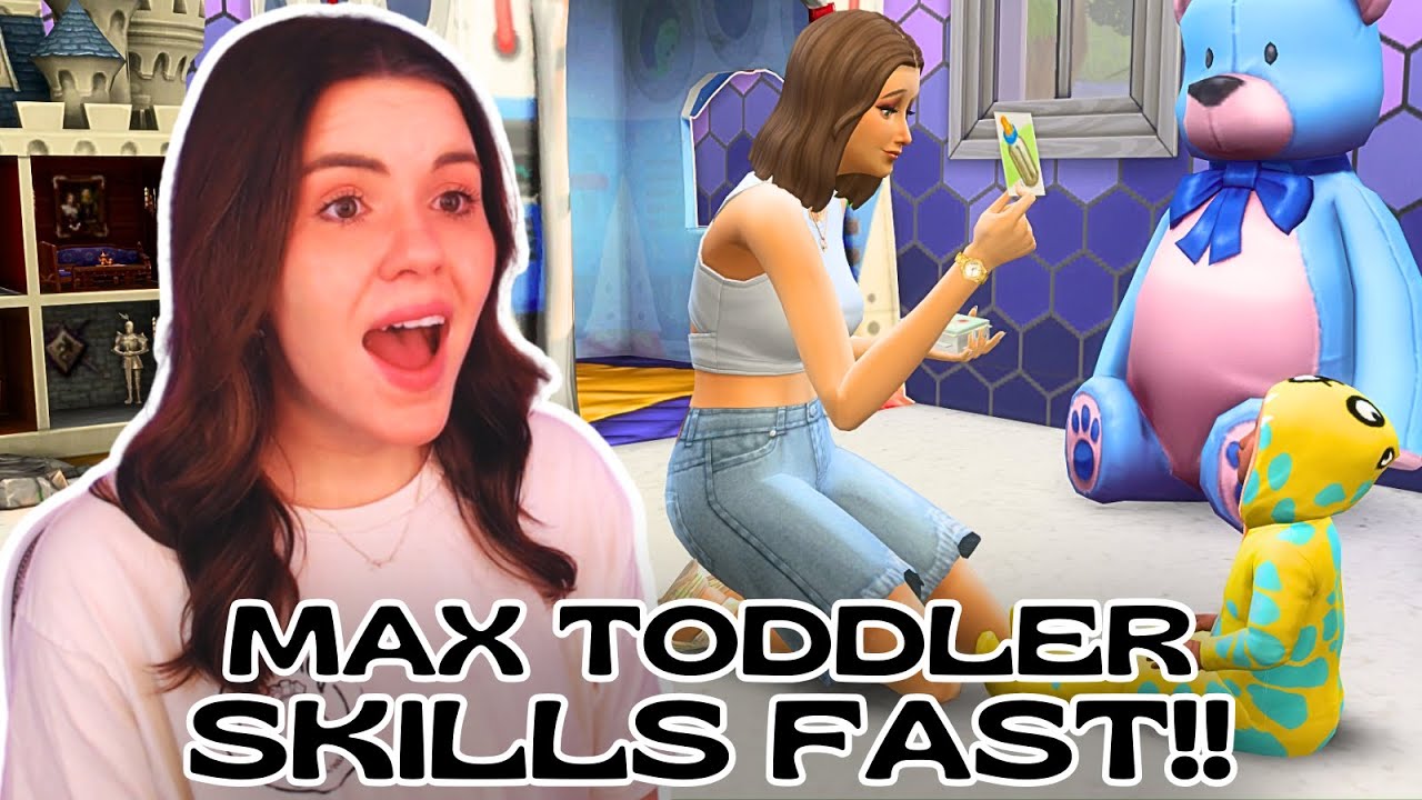 Ultimate Toddler Skill-Building Guide for The Sims 4 100 Baby Challenge