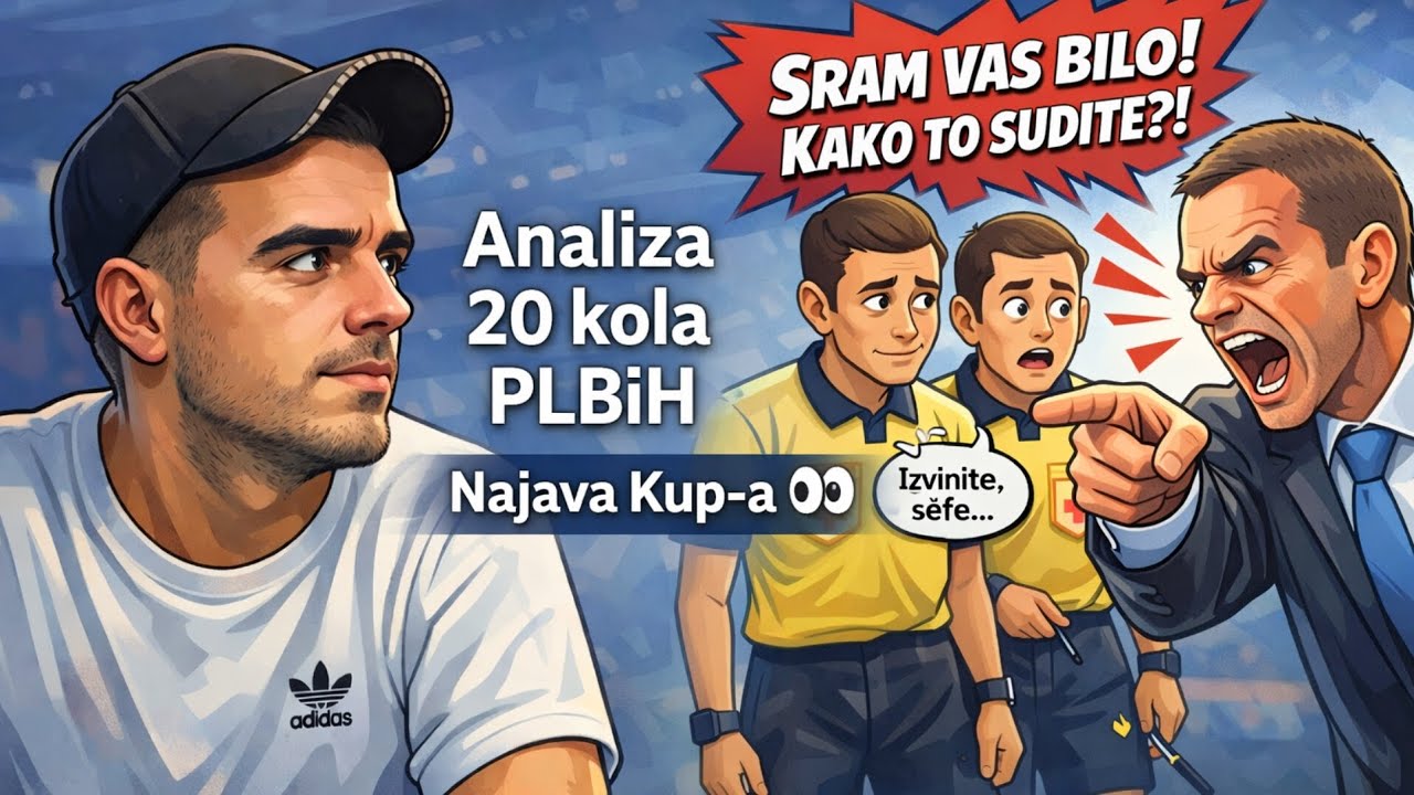 Analiza 20. kola PLBiH 👀⚽️⁉️ Ceferin na potezu  🧐⁉️ 1/8 Kup-a sansa za popravni 🙄⁉️  