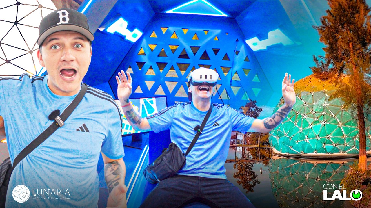 🪐 Un PLANETARIO Super Tecnológico / LUNARIA ¿Vale los $80?🎥✨#ConElLalo