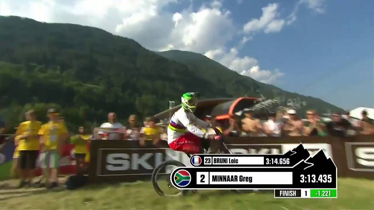 Greg Minnaar Val di Sole 2013- 3rd place run