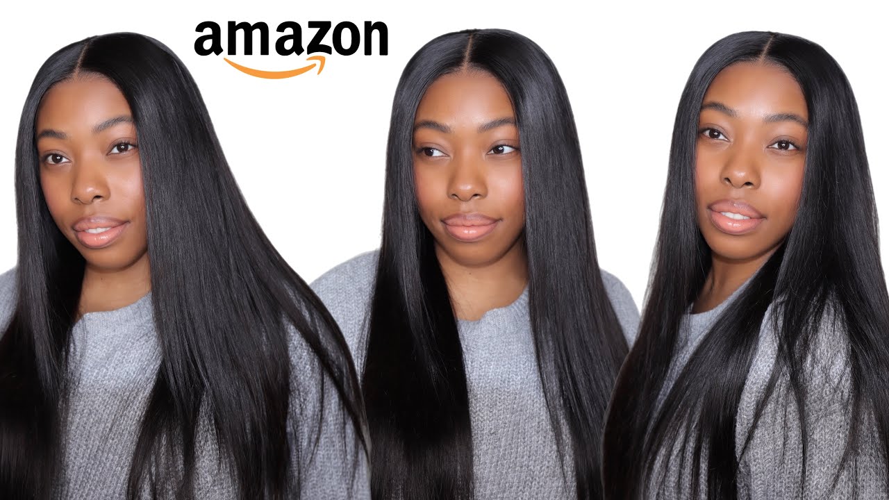 BEGINNER FRIENDLY EVERYDAY WIG | WEAR & GO 6X4 PRE PLUCKED PRE CUT LACE STRAIGHT WIG | FACMOOD HAIR