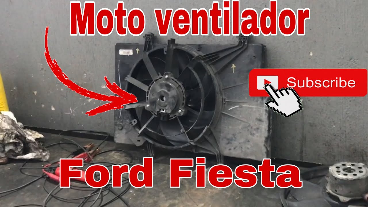 Cambiar Moto ventilador Ford Fiesta