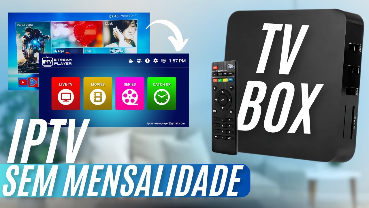 Lista IPTV para TV BOX 2025 - Lista IPTV Sem Mensalidades para TV BOX