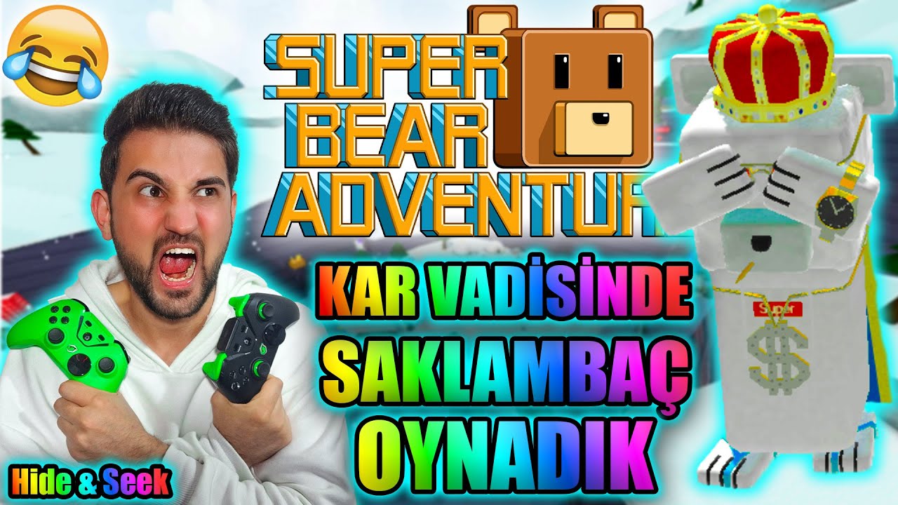Super Bear Adventure Multiplayer Kar Vadisinde SAKLAMBAÇ PART 3 ! (Hide and Seek)