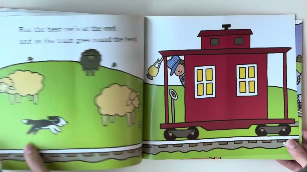 영어동화책 읽어주기 I Love Trains by Philemon Sturges Illustrated by Shari Halpern