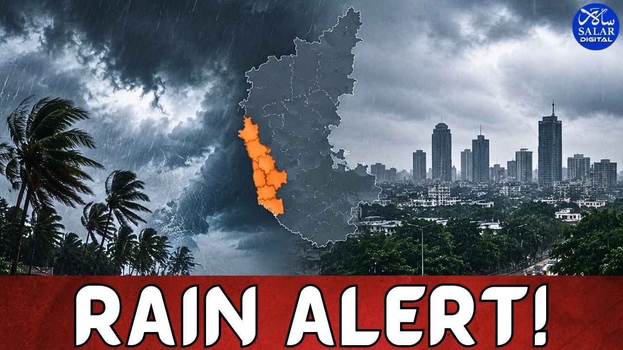 Karnataka Rain Alert: IMD Issues Orange Alert, Heavy Rain for Next 7 Days