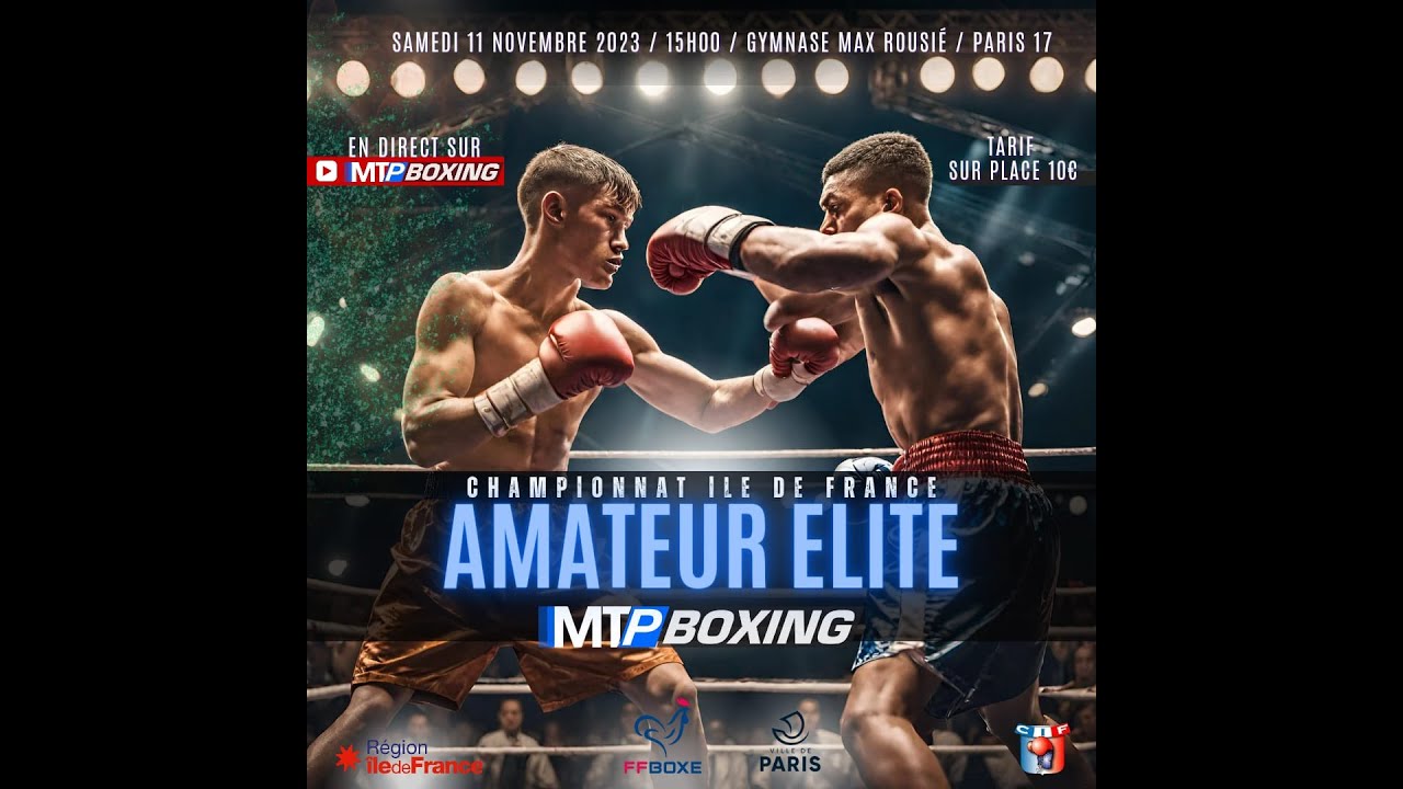 CHAMPIONNAT IDF ELITE - MTP BOXING