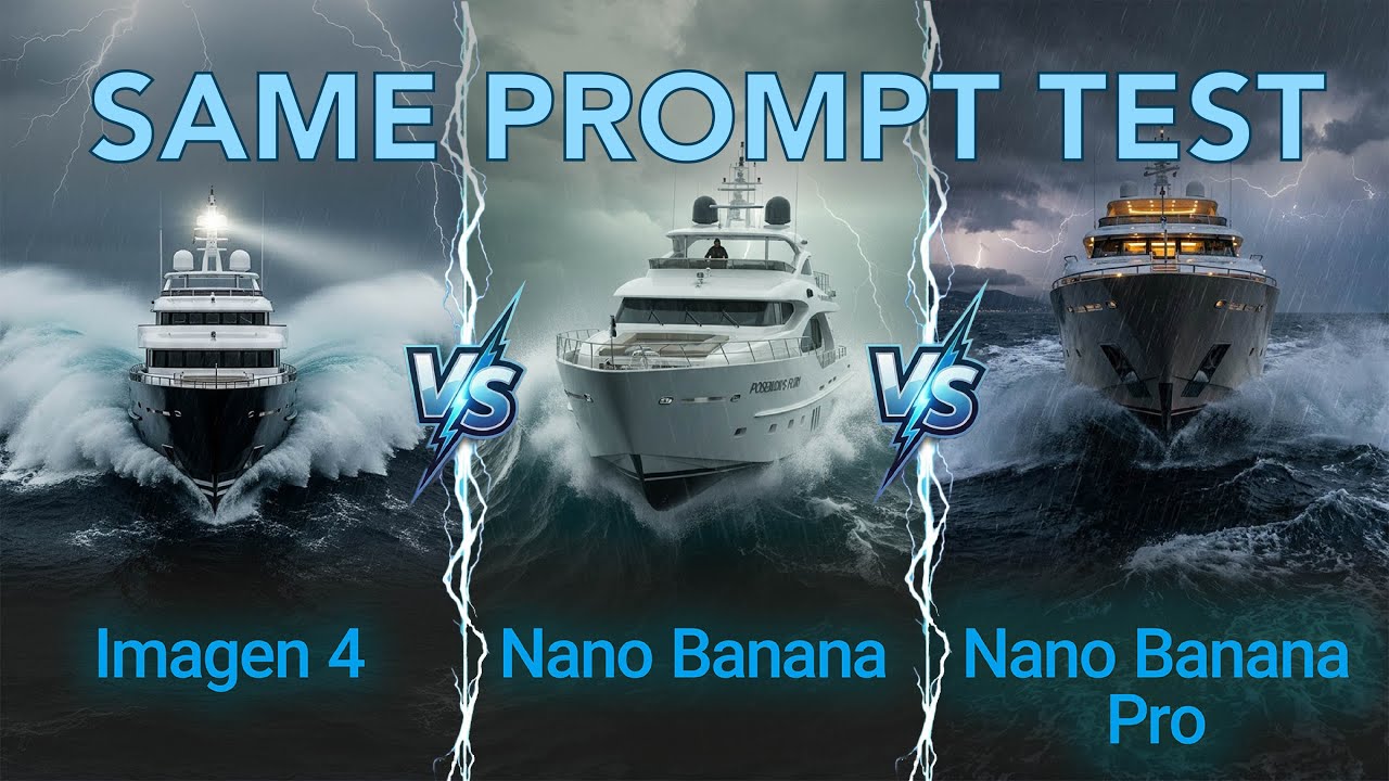 Nano Banana Pro vs Nano Banana vs Imagen 4: SHOCKING Differences!
