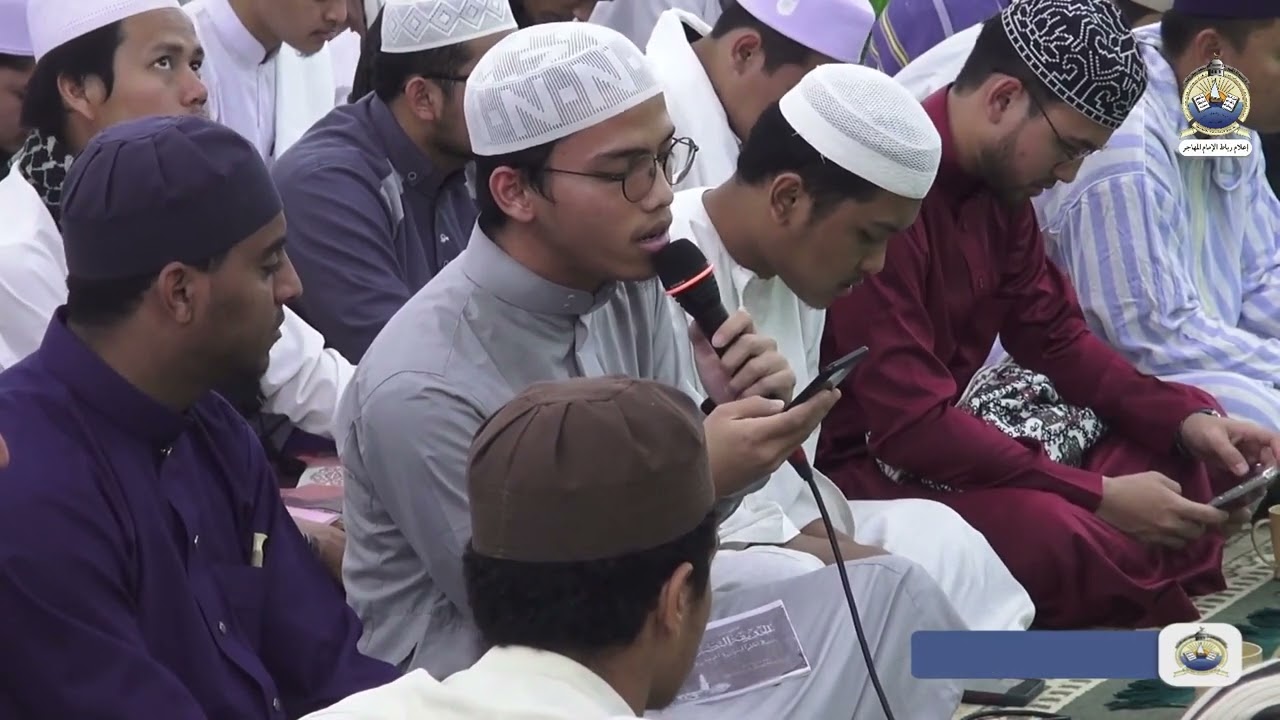 قصيدة هبت صبا نسمة السعود***الخالص الصب في السجود#إنشاد_الطالب_أحمد عبدالرحمن سلمان