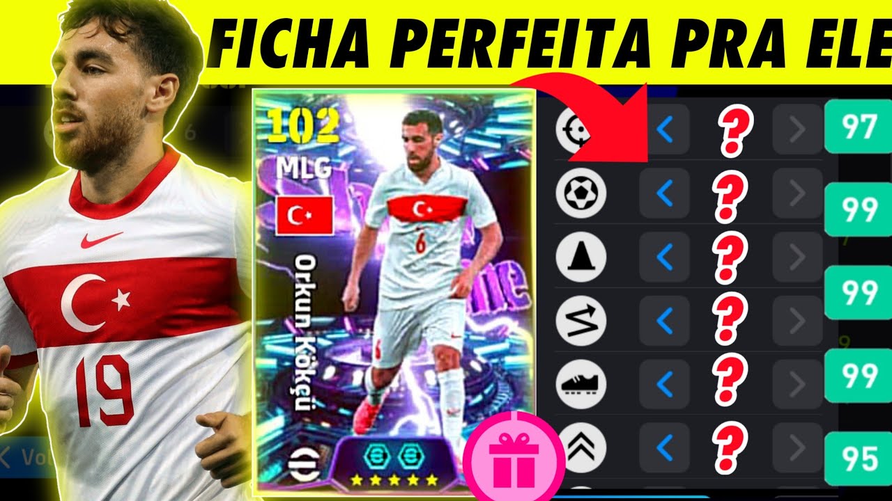 Como BUGAR o KOKÇU Show Time GRÁTIS 102 de OVER no efootball 2026 mobile