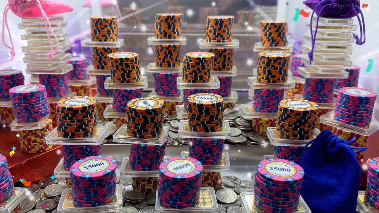 1 quarter Challenge $1 million dollars buy in high limit coin pusher