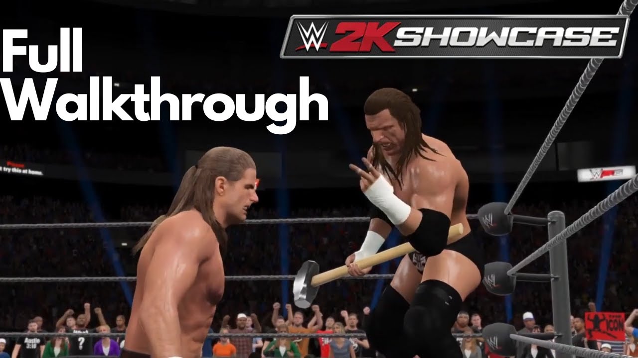 WWE 2K15 - Best Friends, Bitter Enemies 2K Showcase (Full Walkthrough)