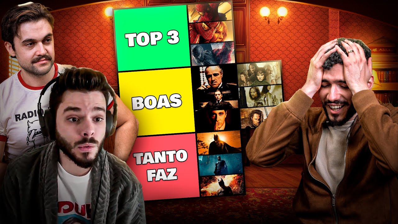 TIERLIST: Quais as Melhores TRILOGIAS do Cinema? | Papinho #059