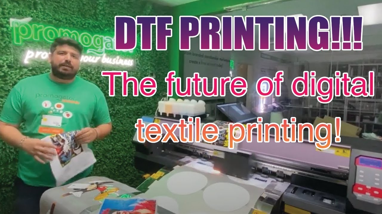 How to Print DTF (Direct to Film) - A Step by step guide how DTF transfer printing works