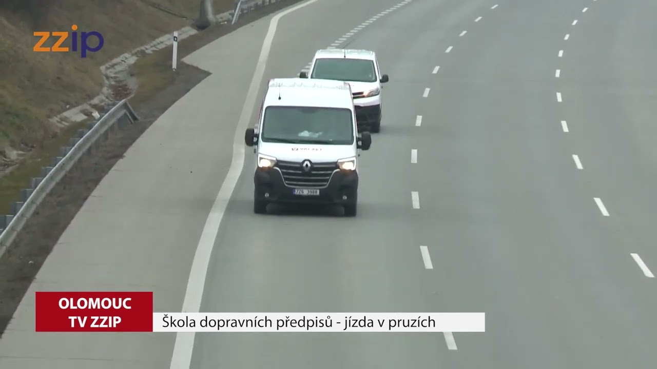 Správná jízda v pruzích