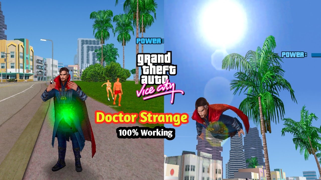 How To Install Superhero Doctor Strange Mod In GTA Vice City | Faizan Gaming