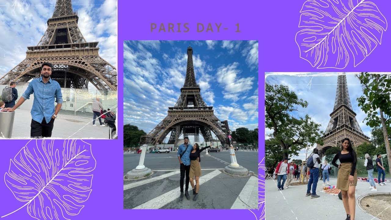 We visited the Eiffel Tower || Paris Day 1 || Kolkata to Paris!!!