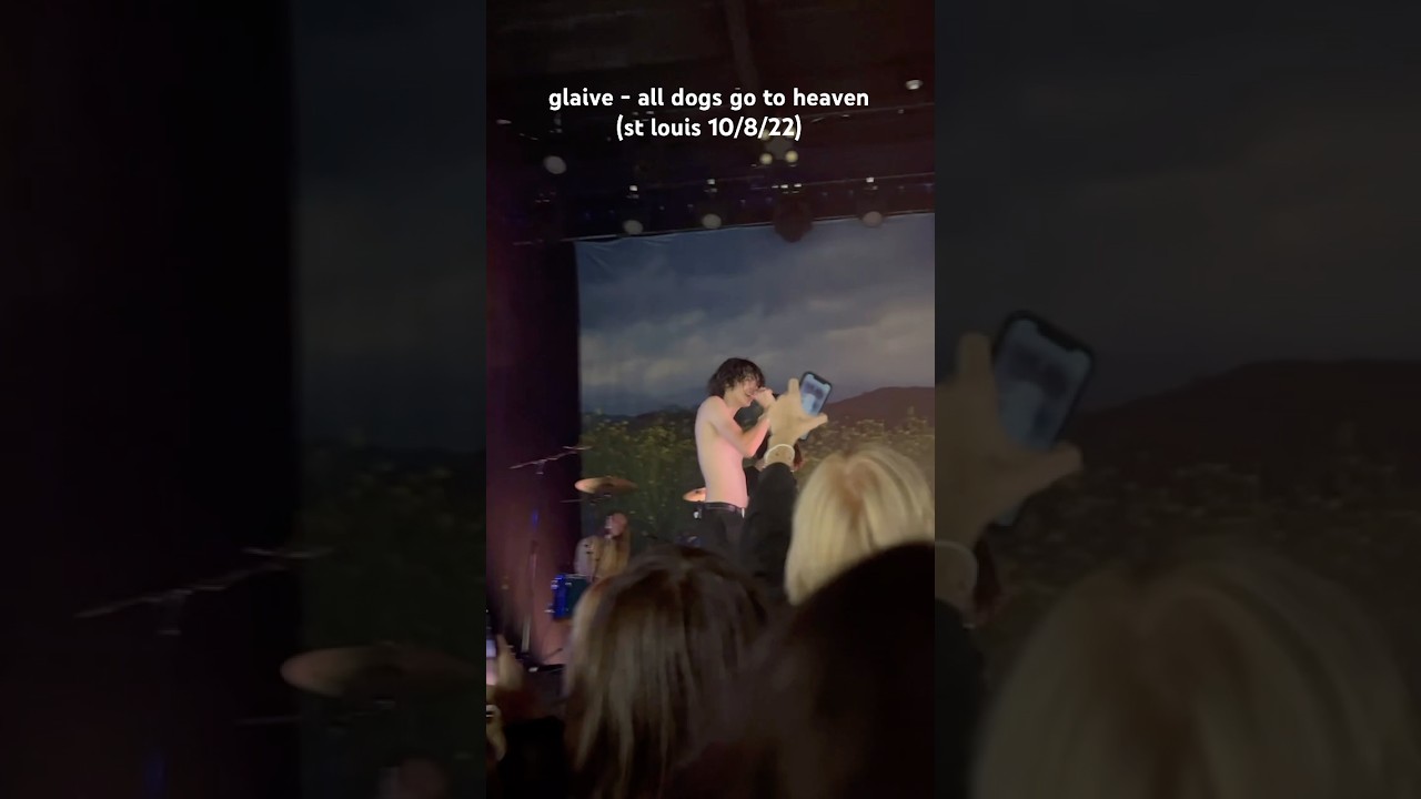 glaive - all dogs go to heaven (10/8/22)
