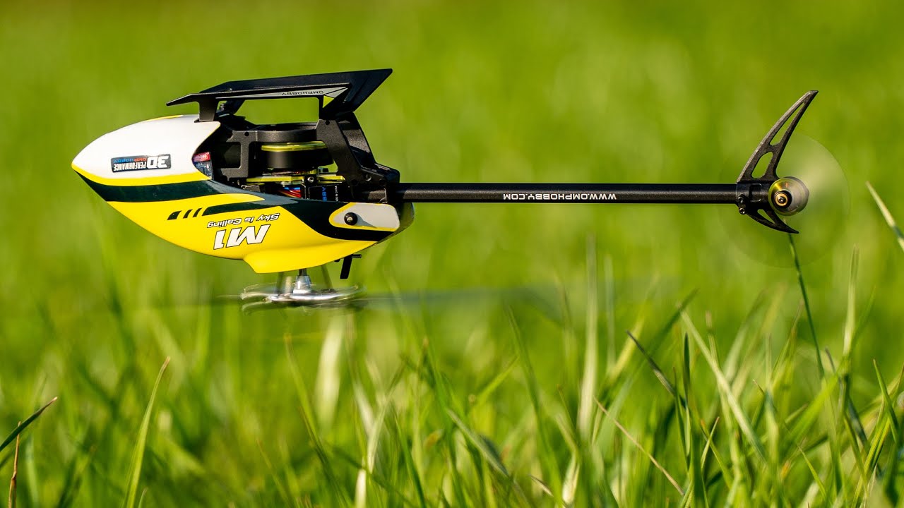 OMPHOBBY M1 V1 2025 -  lowest possible rotor head speed for 3D flight
