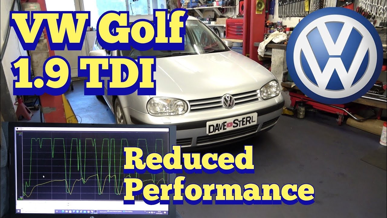 VW Golf mk4 1.9TDI пониженная производительность P1557 17965: Часть 1