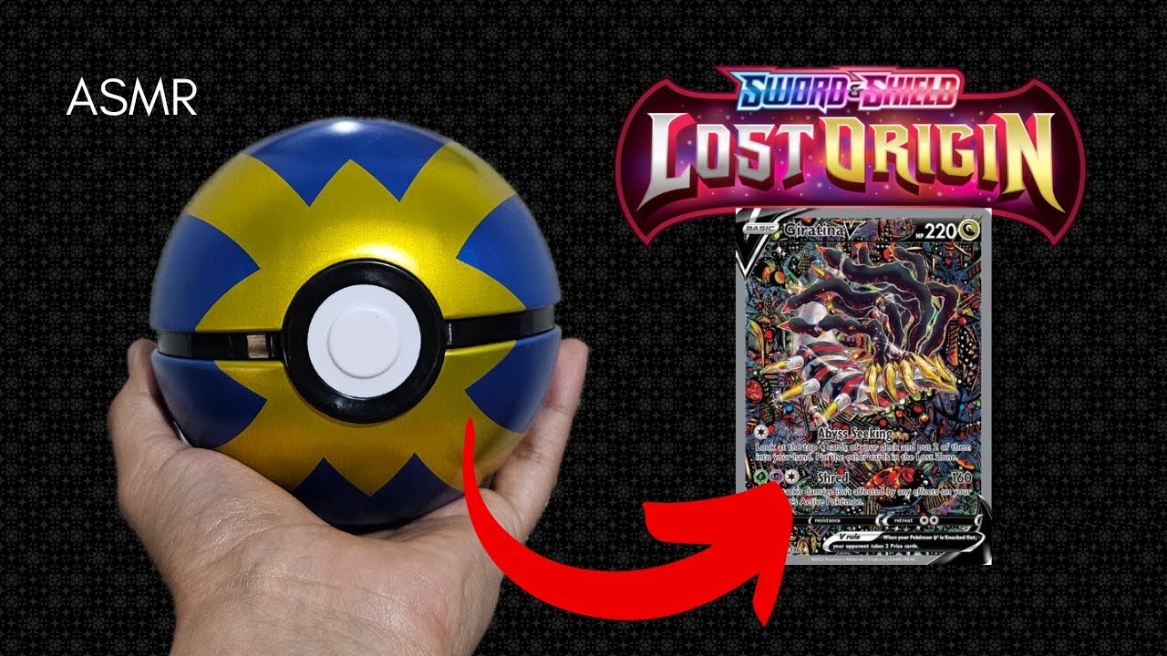 ✨ ASMR -  Lost Origin in a Pokeball Tin [Whispering] ✨
