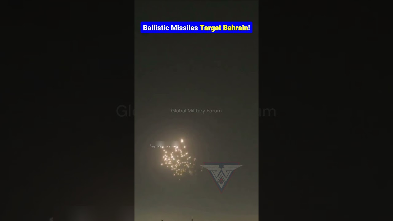Cluster Missile Barrage Hits Bahrain