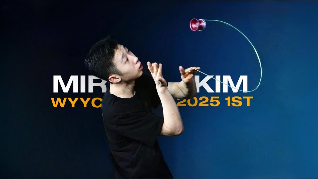 MIR KIM 2025 WORLD YOYO CONTEST CHAMPION (Yoyo Point Visual)