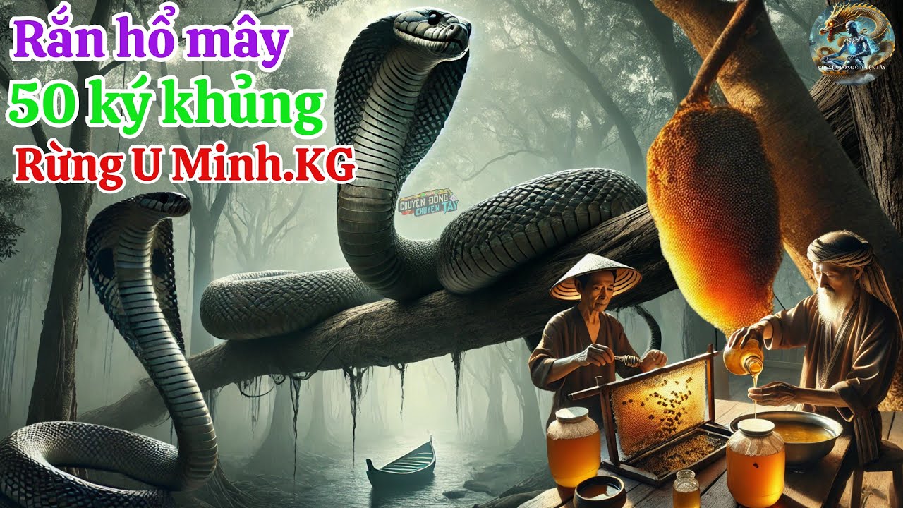 RẮN HỔ MÂY KHỔNG LỒ VÙNG ĐẦM LẦY Ở U MINH THƯỢNG KIÊN GIANG